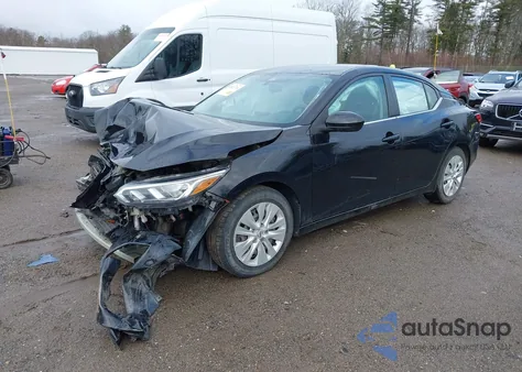 2021 Nissan Sentra S Xtronic Cvt z USA, uszkodzony, nr VIN 3N1AB8BV7MY296848